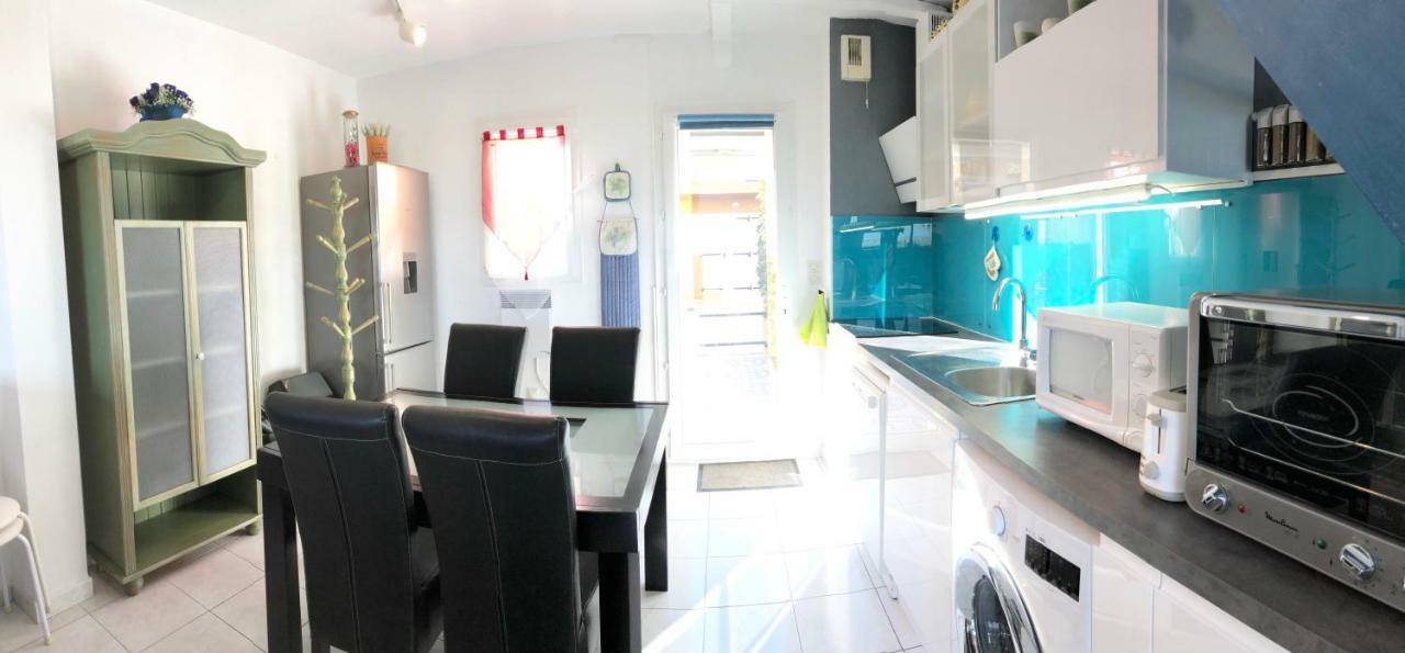 Barcaresa-Villa Vue Mer Acces Direct Plage - Piscine Le Barcarès Exteriör bild
